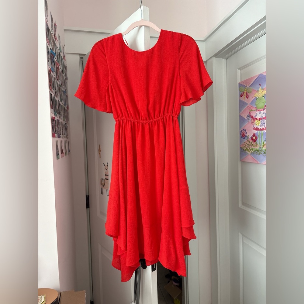 Witchery Vibrant Red Dress